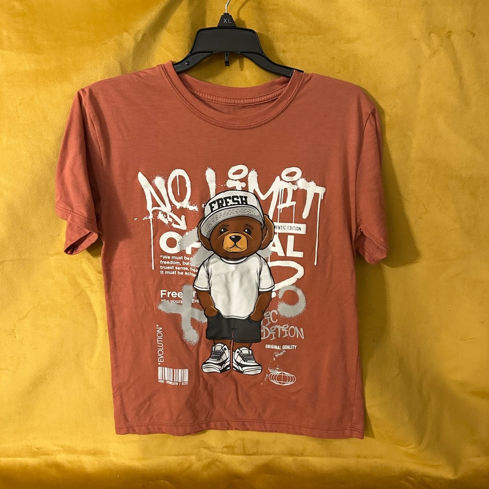 Fresh Orange Short Sleeve Graphic Tee